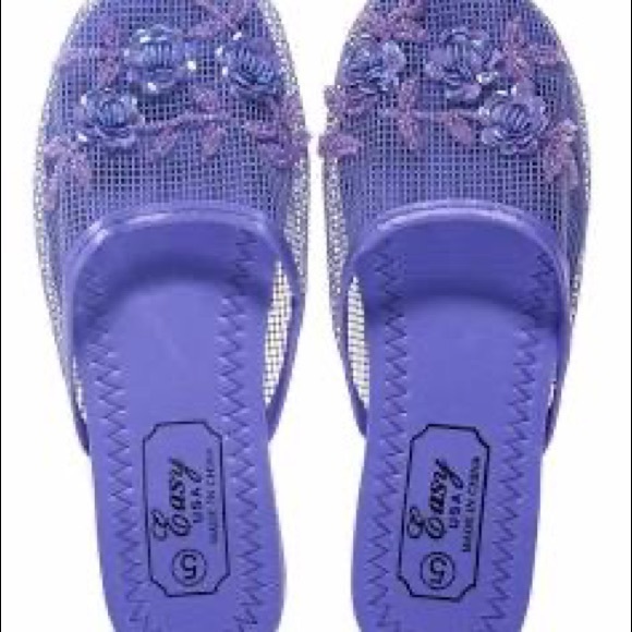 Women's  Chinese Slippers Sandals Slip on Colors Sizes - Picture 2 of 2